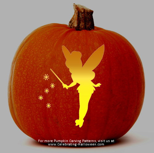 tinkerbell-fairy-stencil-free-pumpkin-carving-stencil-pattern